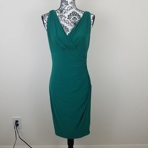 Ralph Lauren Emerald Green Cocktail Dress